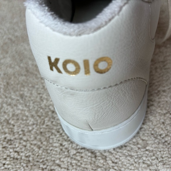 Men’s Koio Metro Sneaker Antique White size 13 Italian Leather - Picture 8 of 8
